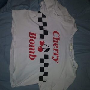 Cherry Bomb crop top